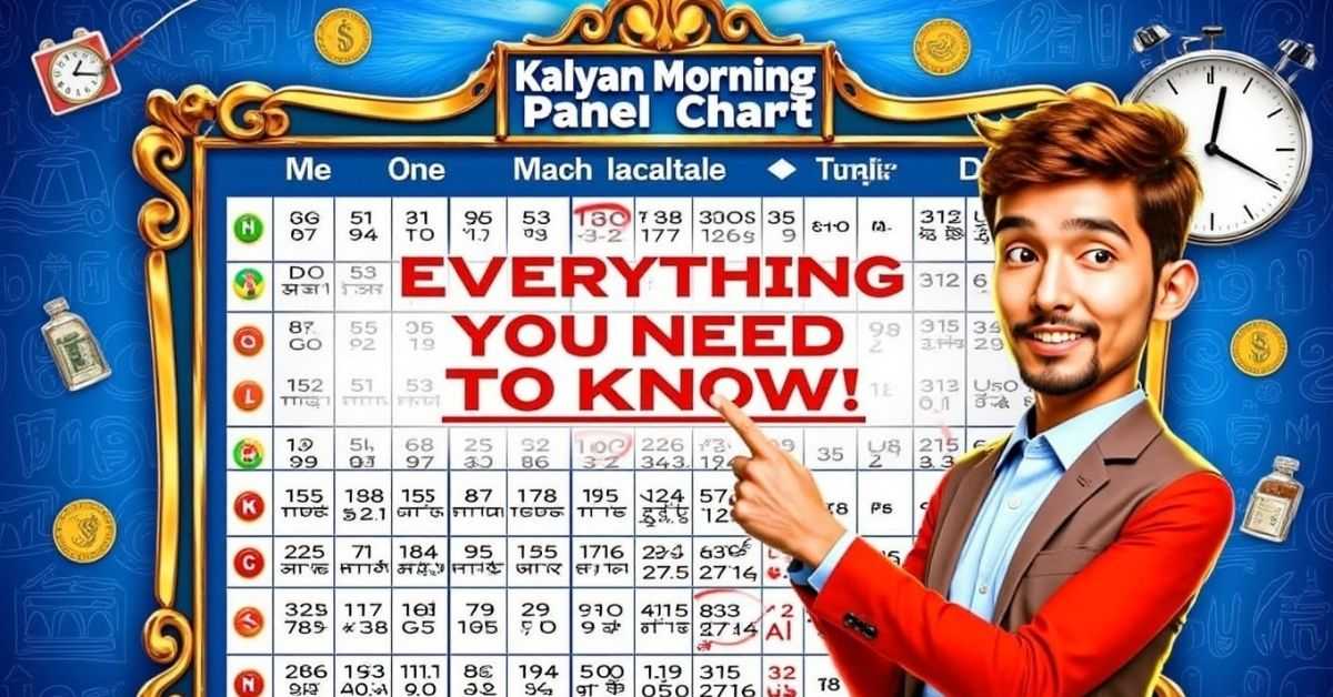 image of Kalyan Morning Panel Chart